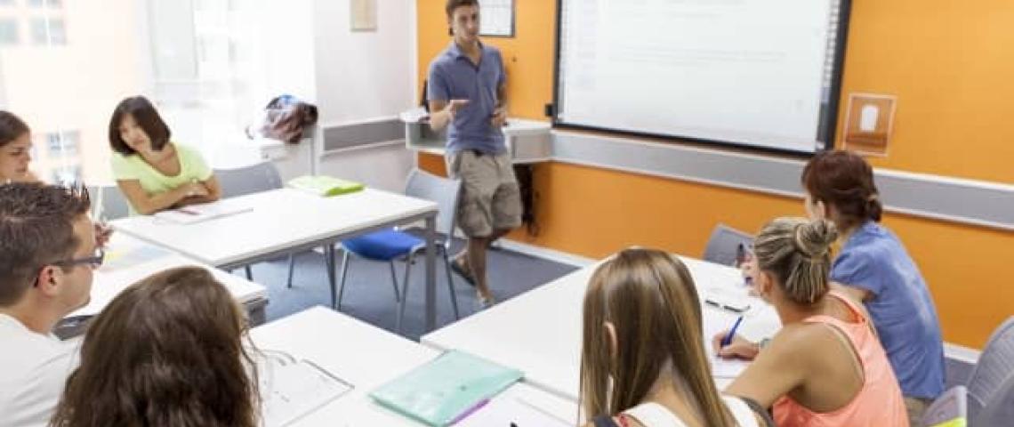 Lernen als Klasse in St. Julians